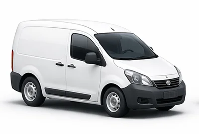 Taşıyıcı Küçük panelvan Fiat Doblo içinde Zaventem Belçika
